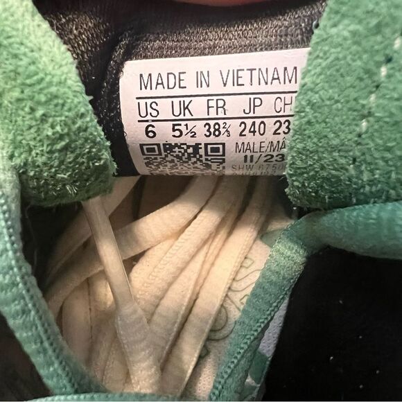 NWT Adidas Handball Spezial Sneakers Preloved Green Cream White Sz Men 6/Women 7 - Picture 15 of 15